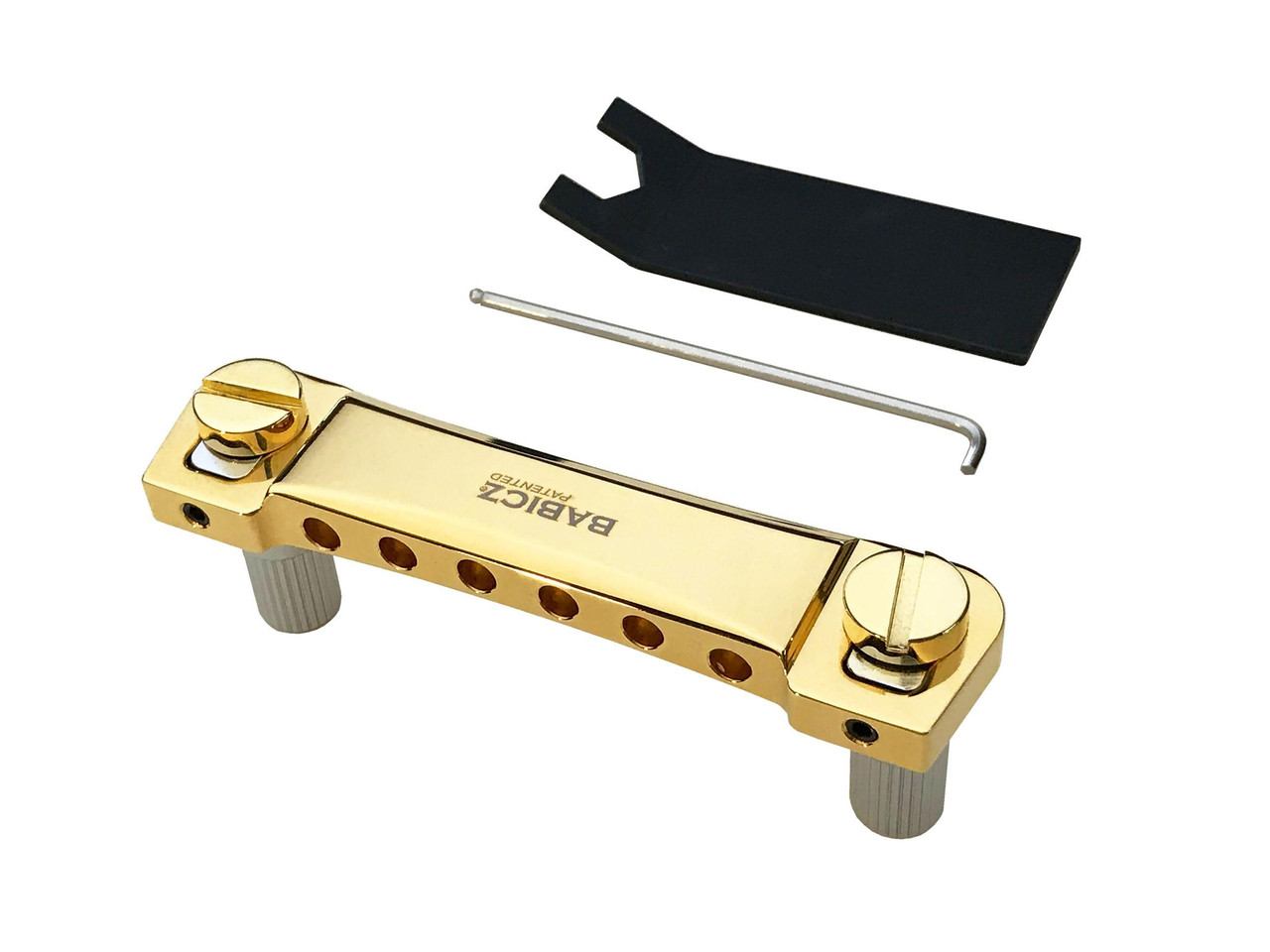 Babicz LX2 Twin Locking Tailpiece in Gold Babicz LX2 Twin Locking Tailpiece in Gold