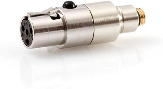 DPA Adapter: MicroLock to TA4F Mini-XLR DPA Adapter: MicroLock to TA4F Mini-XLR