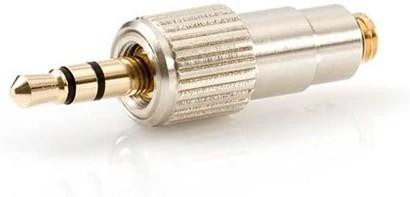 DPA Adapter: MicroLock to Mini-Jack for Sennheiser DPA Adapter: MicroLock to Mini-Jack for Sennheiser