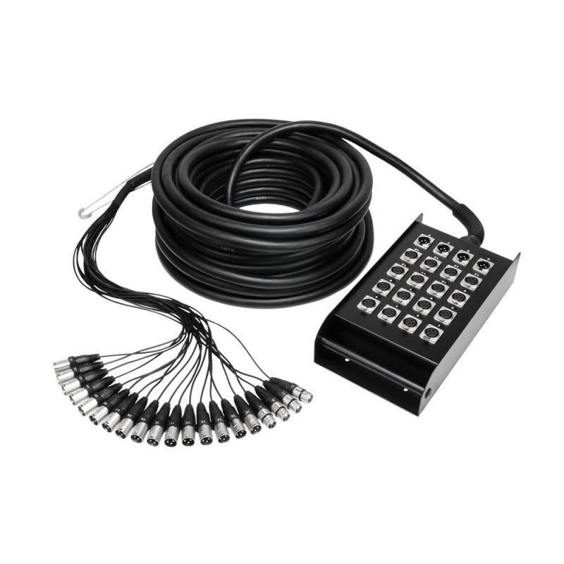Adam Hall 16 XLR Send 4 XLR Return - 30M - Multicore & Stagebox Adam Hall 16 XLR Send 4 XLR Return - 30M - Multicore & Stagebox