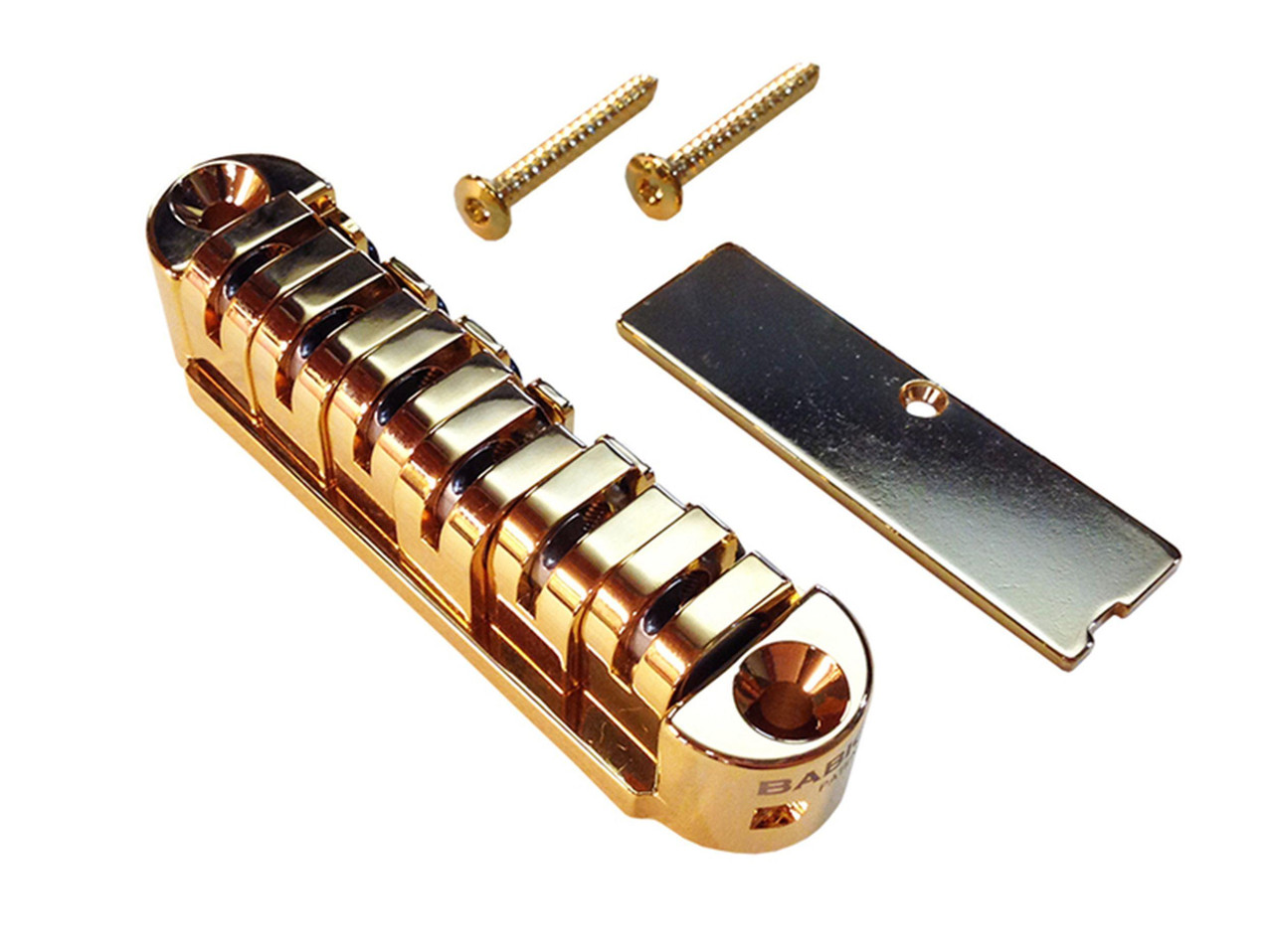 Babicz FCH OEM Tune-O-Matic - Flat Plate in Gold Babicz FCH OEM Tune-O-Matic - Flat Plate in Gold