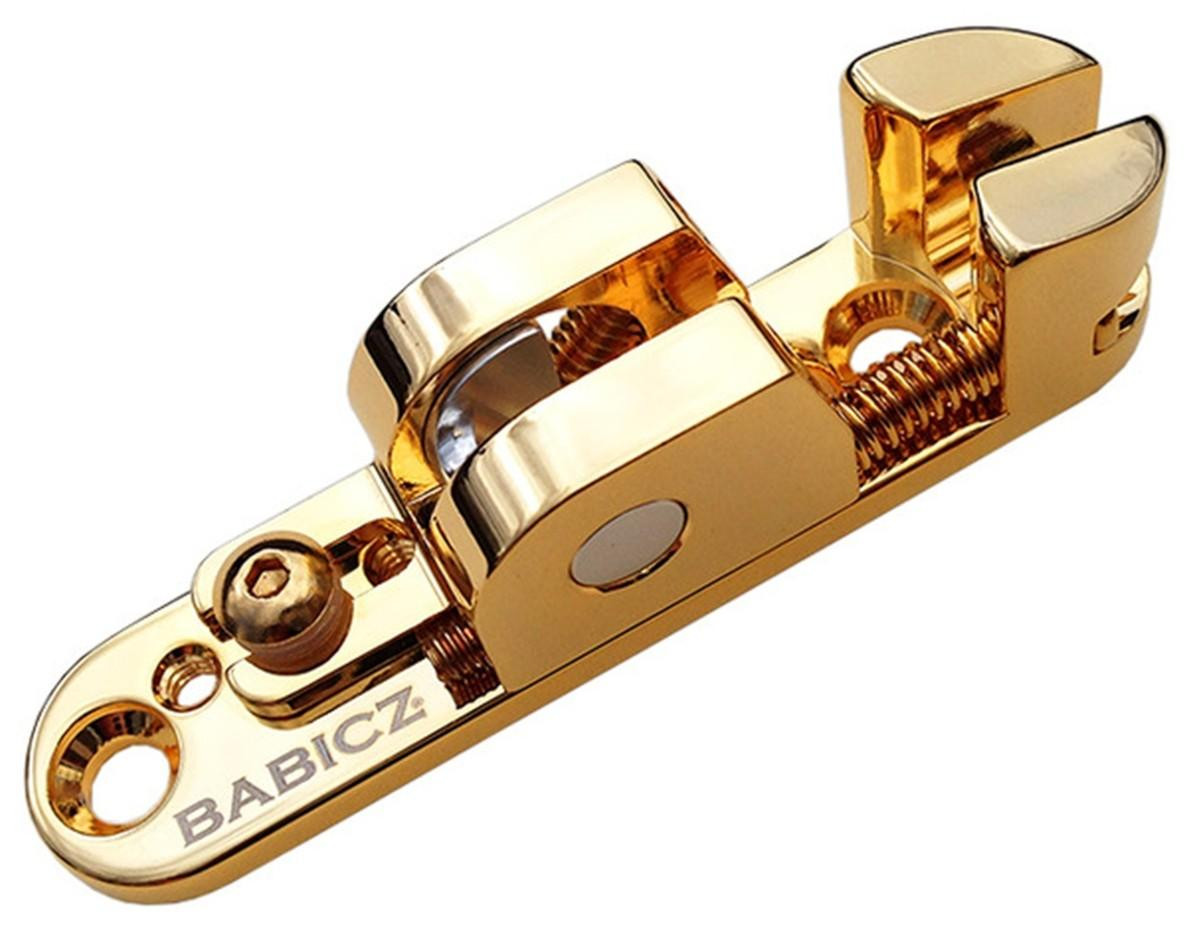 Babicz FCH Solorail Saddle Individual Bass Saddle in Gold Babicz FCH Solorail Saddle Individual Bass Saddle in Gold