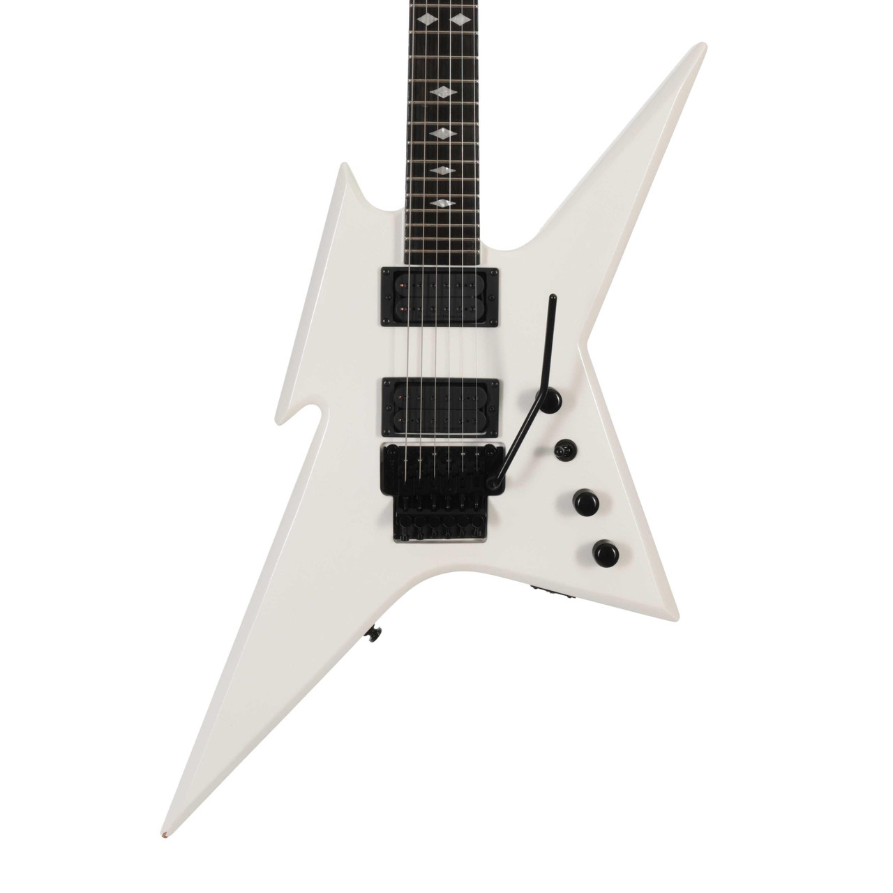 B Stock : BC Rich Ironbird MK1 Legacy Electric Guitar in Pearl White with Floyd Rose 002