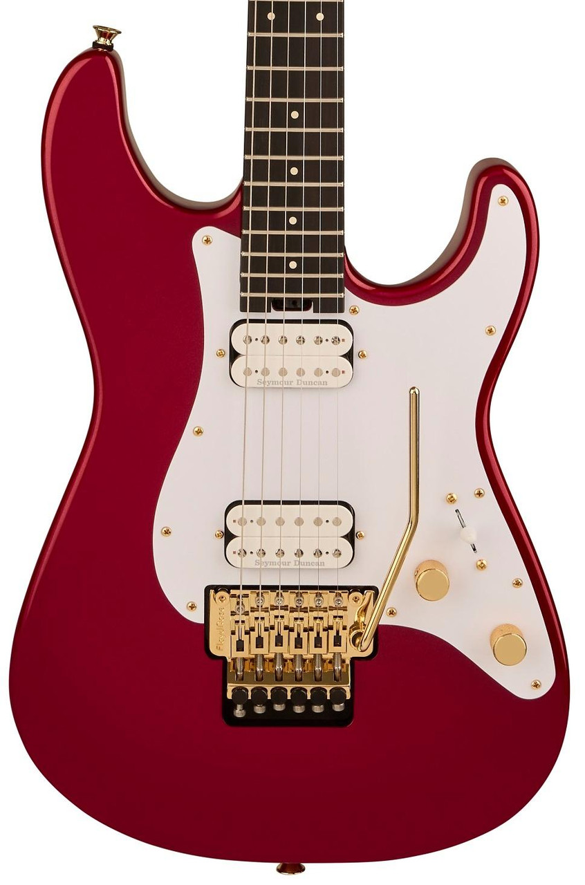 Charvel Pro-Mod Plus So-Cal SC1 Style 1 HH FR EB Electric Guitar in Candy Apple Red Charvel Pro-Mod Plus So-Cal SC1 Style 1 HH FR EB Electric Guitar in Candy Apple Red