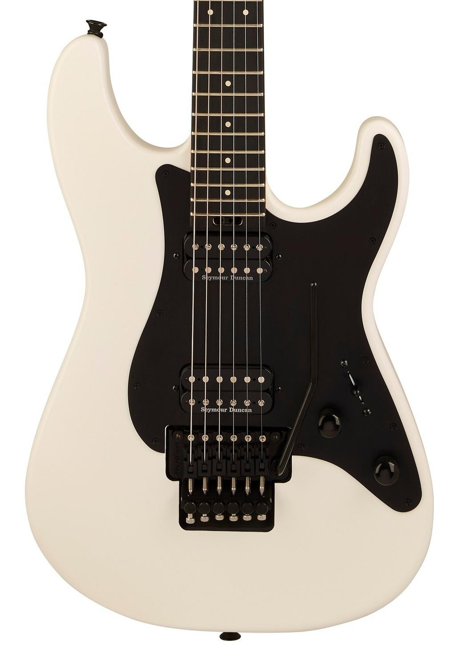 Charvel Pro-Mod Plus So-Cal SC1 Style 1 HH FR EB Electric Guitar in Snow White Charvel Pro-Mod Plus So-Cal SC1 Style 1 HH FR EB Electric Guitar in Snow White