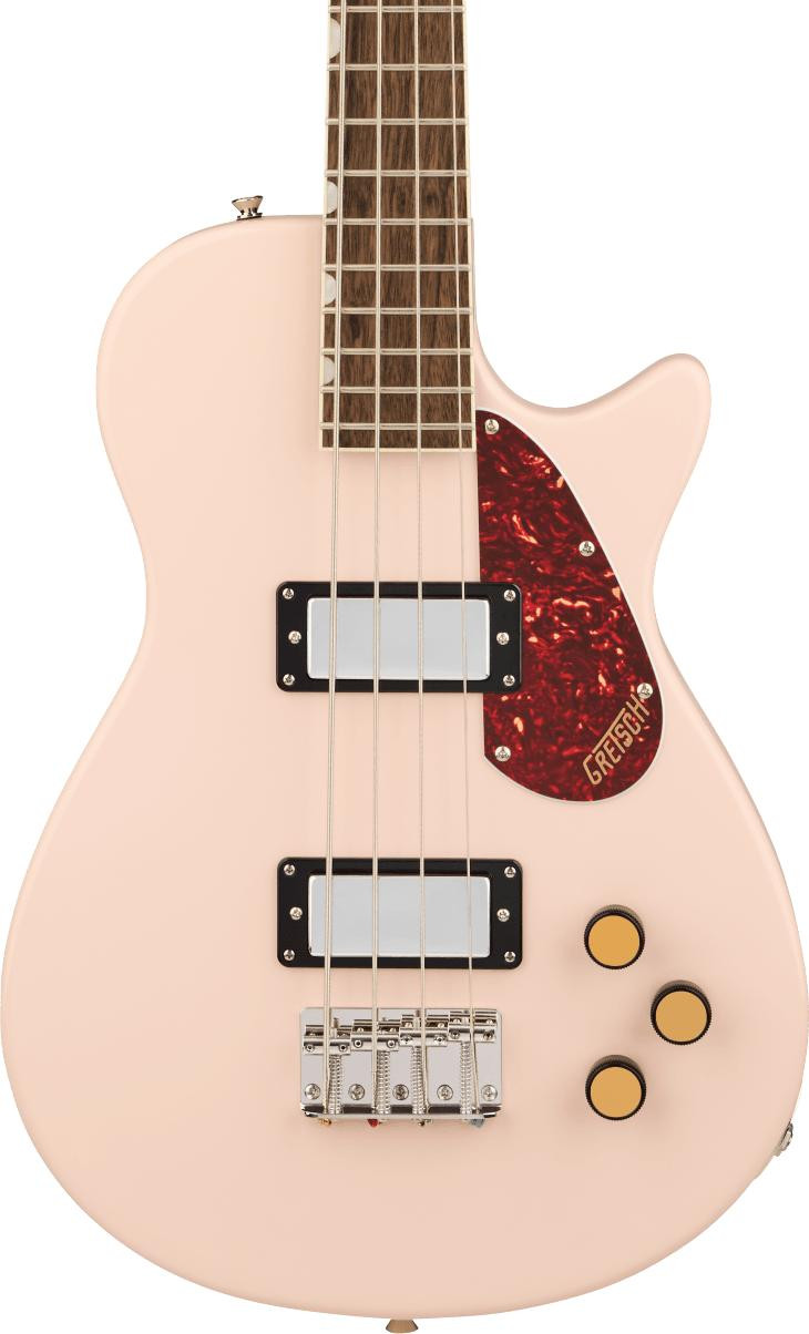 Gretsch Streamliner Jet Club Single-Cut Bass Guitar in Shell Pink Gretsch Streamliner Jet Club Single-Cut Bass Guitar in Shell Pink