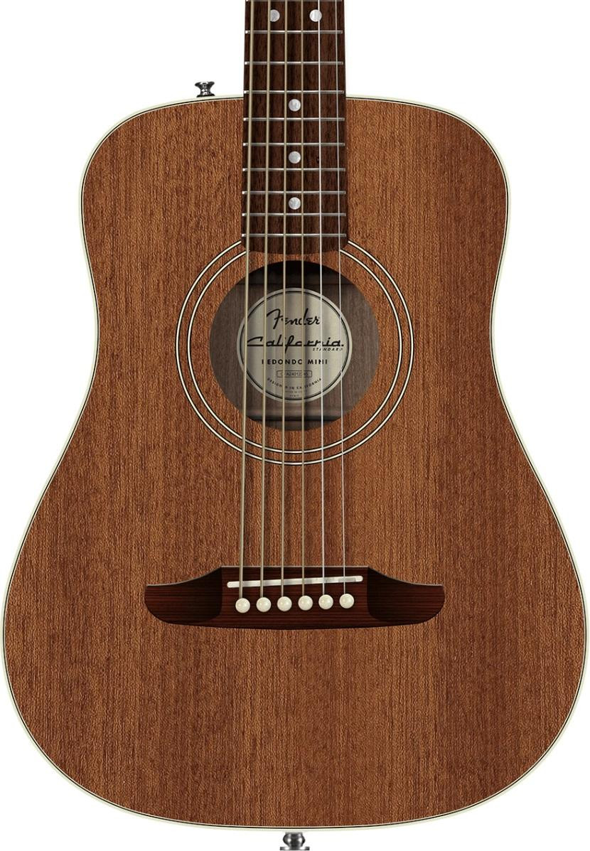 Fender Sonoran Mini All Mahogany Acoustic Guitar - Andertons Music Co.