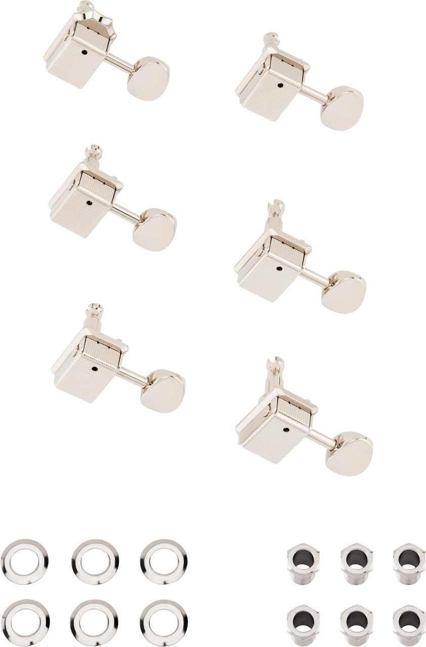 Fender ClassicGear Staggered Tuning Machines in Chrome Fender ClassicGear Staggered Tuning Machines in Chrome