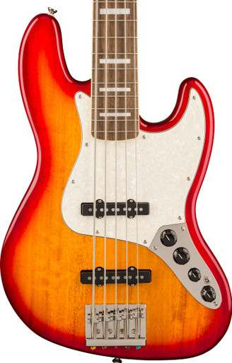 Squier Affinity Series Active Jazz Bass Guitar in Mystic Sea Foam