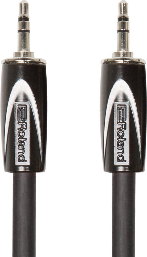 Roland 5ft / 1.5m interconnect cable, 3.5mm trs-3.5mm trs, balanced Roland 5ft / 1.5m interconnect cable, 3.5mm trs-3.5mm trs, balanced
