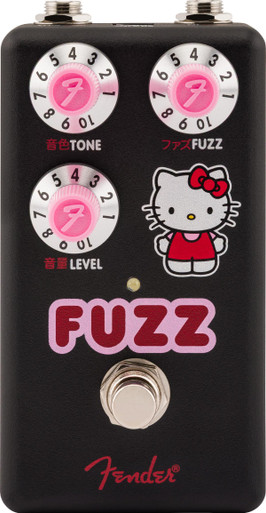 Fender x Hello Kitty Fuzz Pedal in Black - Andertons Music Co.