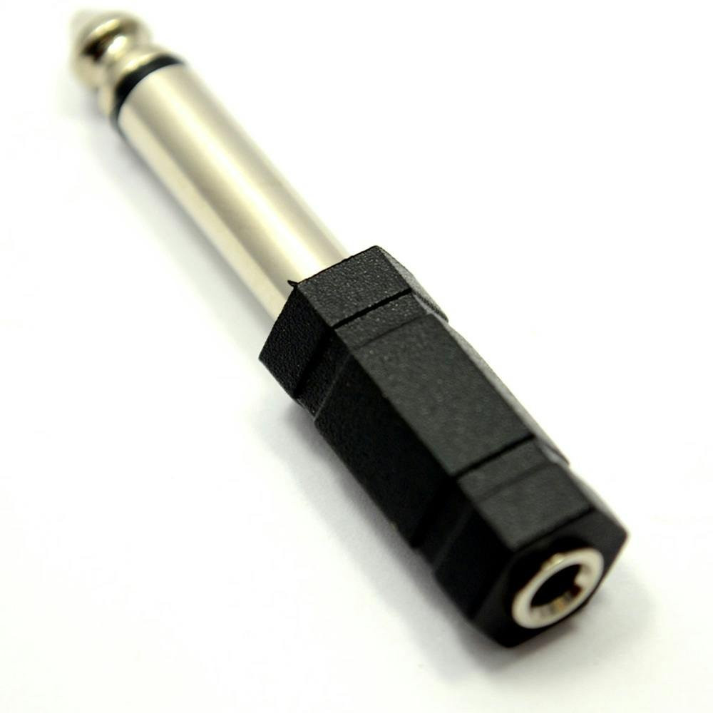Andertons Pro Sound 6.3mm Mono Plug to 3.5mm Mono Socket Andertons Pro Sound 6.3mm Mono Plug to 3.5mm Mono Socket