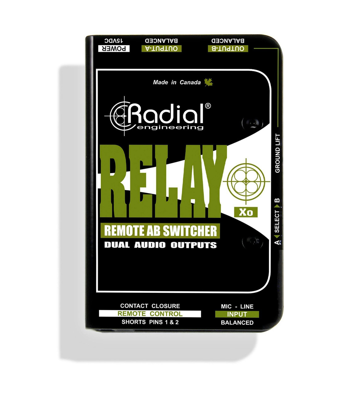 Radial Relay Xo Balanced AB Signal Router Radial Relay Xo Balanced AB Signal Router