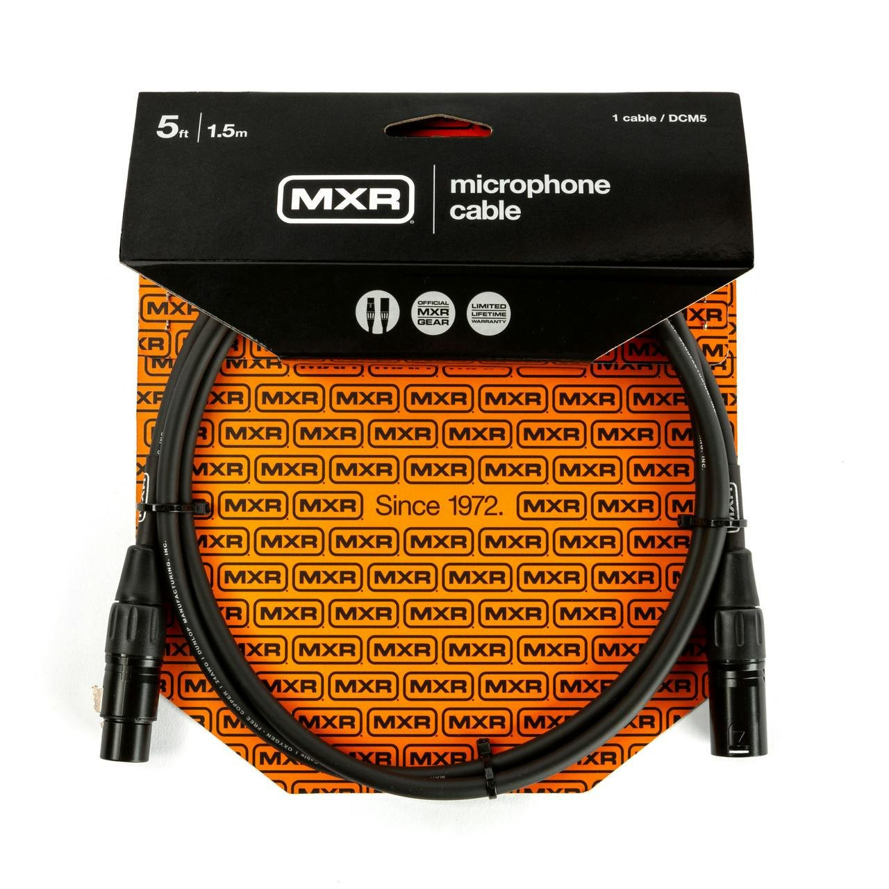 MXR Cable 5ft XLR Microphone Cable