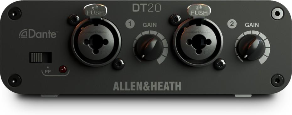 Allen & Heath DT20 - Dante Input Interface Allen & Heath DT20 - Dante Input Interface