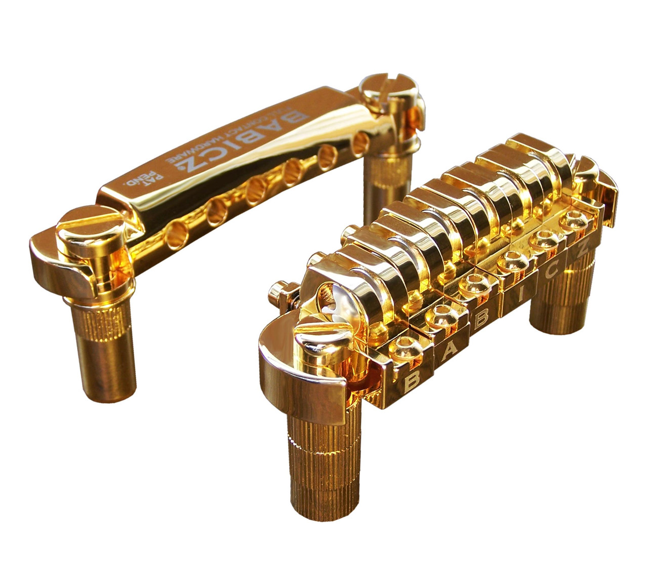 Babicz FCH Tune-O-Matic Style Bridge in Gold Babicz FCH Tune-O-Matic Style Bridge in Gold