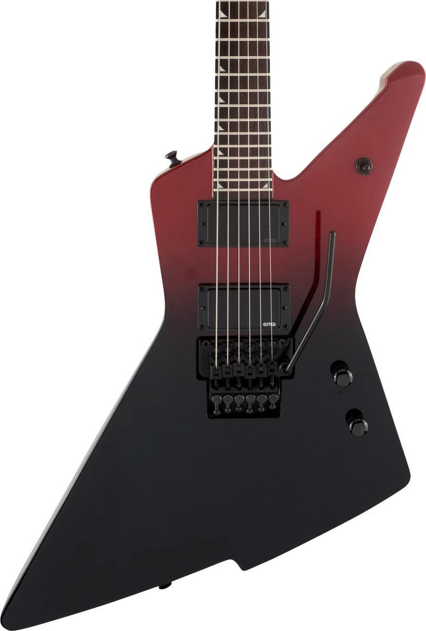 Jackson Pro Series Signature Phil Demmel Demmelition Fury PD Electric Guitar in Red Tide Fade Jackson Pro Series Signature Phil Demmel Demmelition Fury PD Electric Guitar in Red Tide Fade
