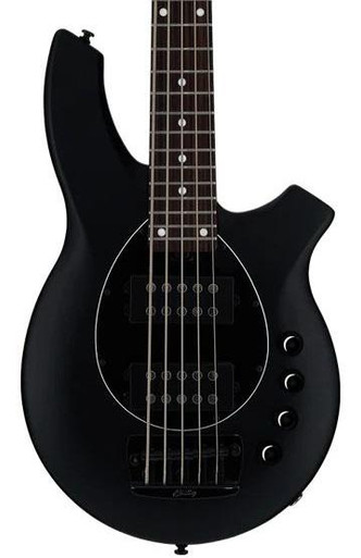 ベース Sterling by music man Bongo 5 ST-BONGO5-SBK-R1-FRONT-