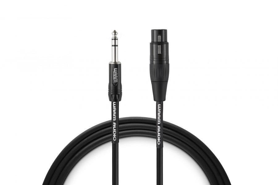 Warm Audio Pro Series Studio & Live XLR Female to TRS Male - 0.9m