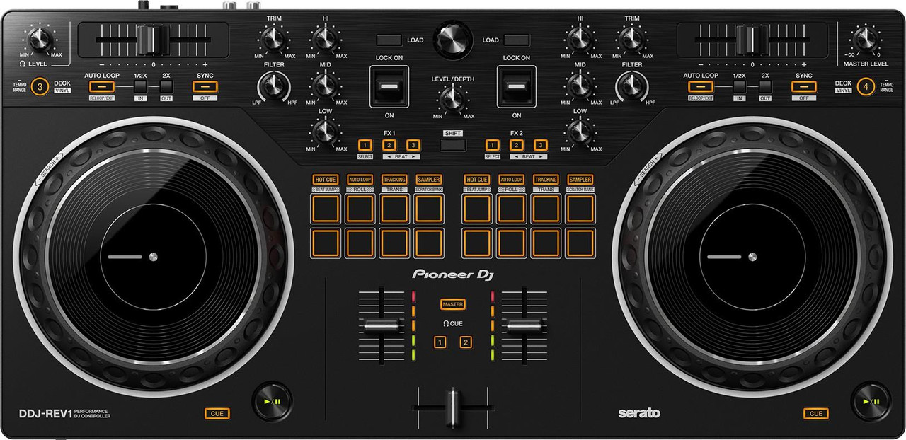 Pioneer DDJ-REV1 2-Channel Battle-Style DJ Controller for Serato DJ Lite Pioneer DDJ-REV1 2-Channel Battle-Style DJ Controller for Serato DJ Lite