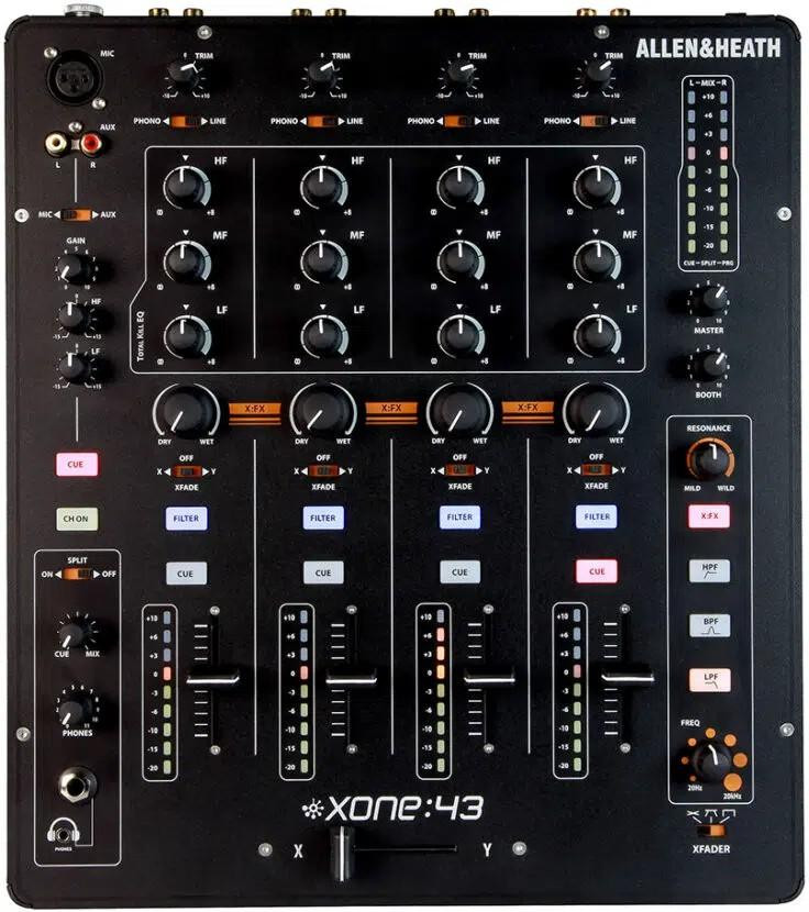 Allen & Heath XONE:43 4 Into 2 Club & DJ Mixer (UK)