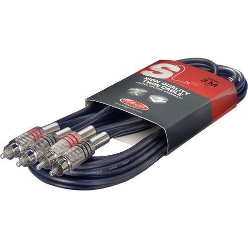 Andertons Pro Sound Phono to Phono 3m Cable Andertons Pro Sound Phono to Phono 3m Cable