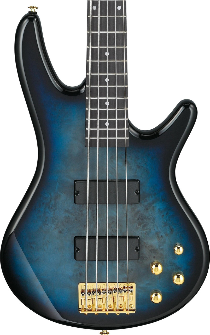 Ibanez EHB605-PRM EHB Series 5-String Bass Guitar in Purist Blue