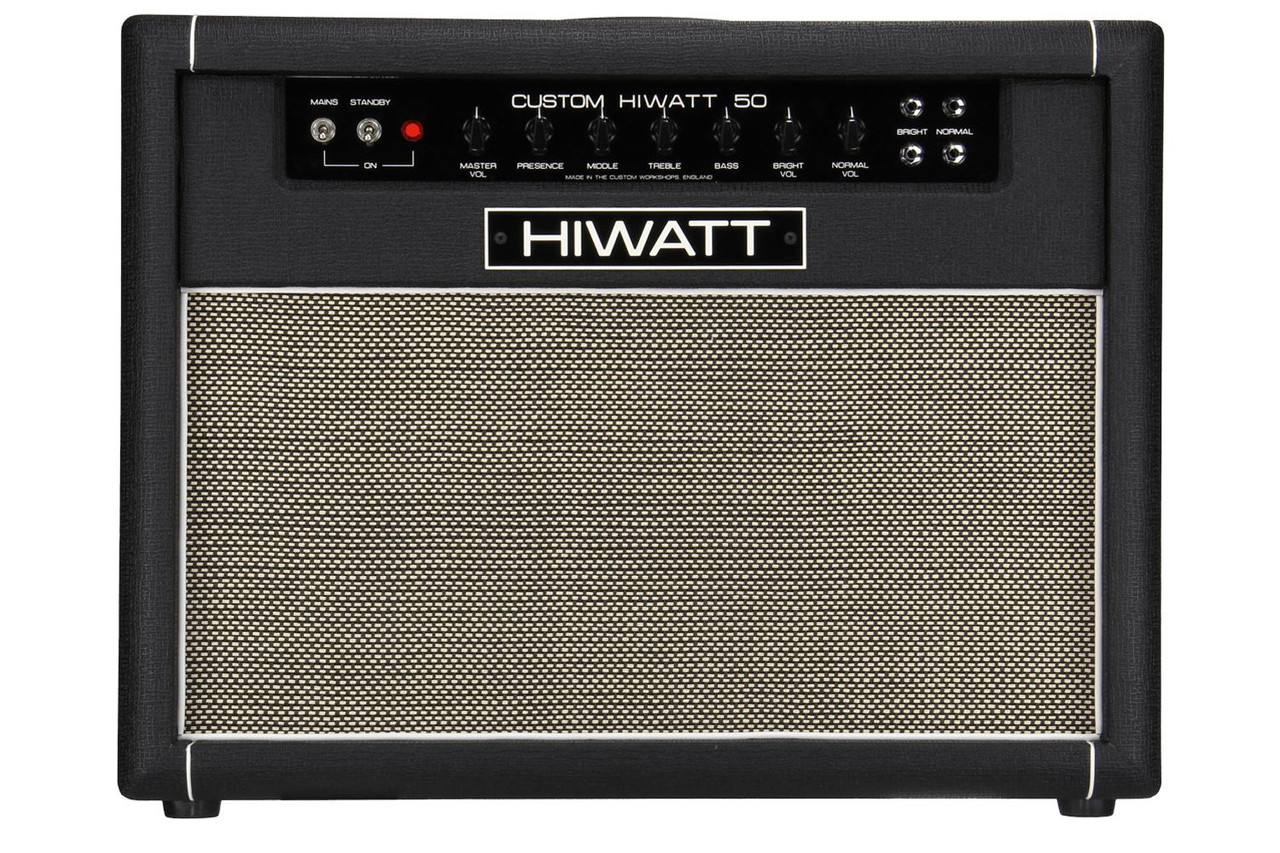 Hiwatt DR504 Custom 50 2x12" Valve Combo With Fane Speakers Hiwatt DR504 Custom 50 2x12" Valve Combo With Fane Speakers