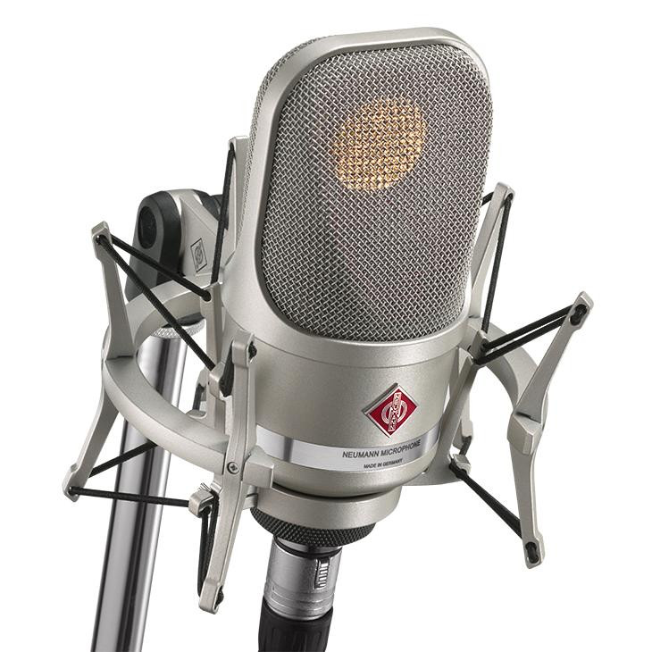 Neumann TLM107 Condenser Microphone Studio Set in Nickel Neumann TLM107 Condenser Microphone Studio Set in Nickel