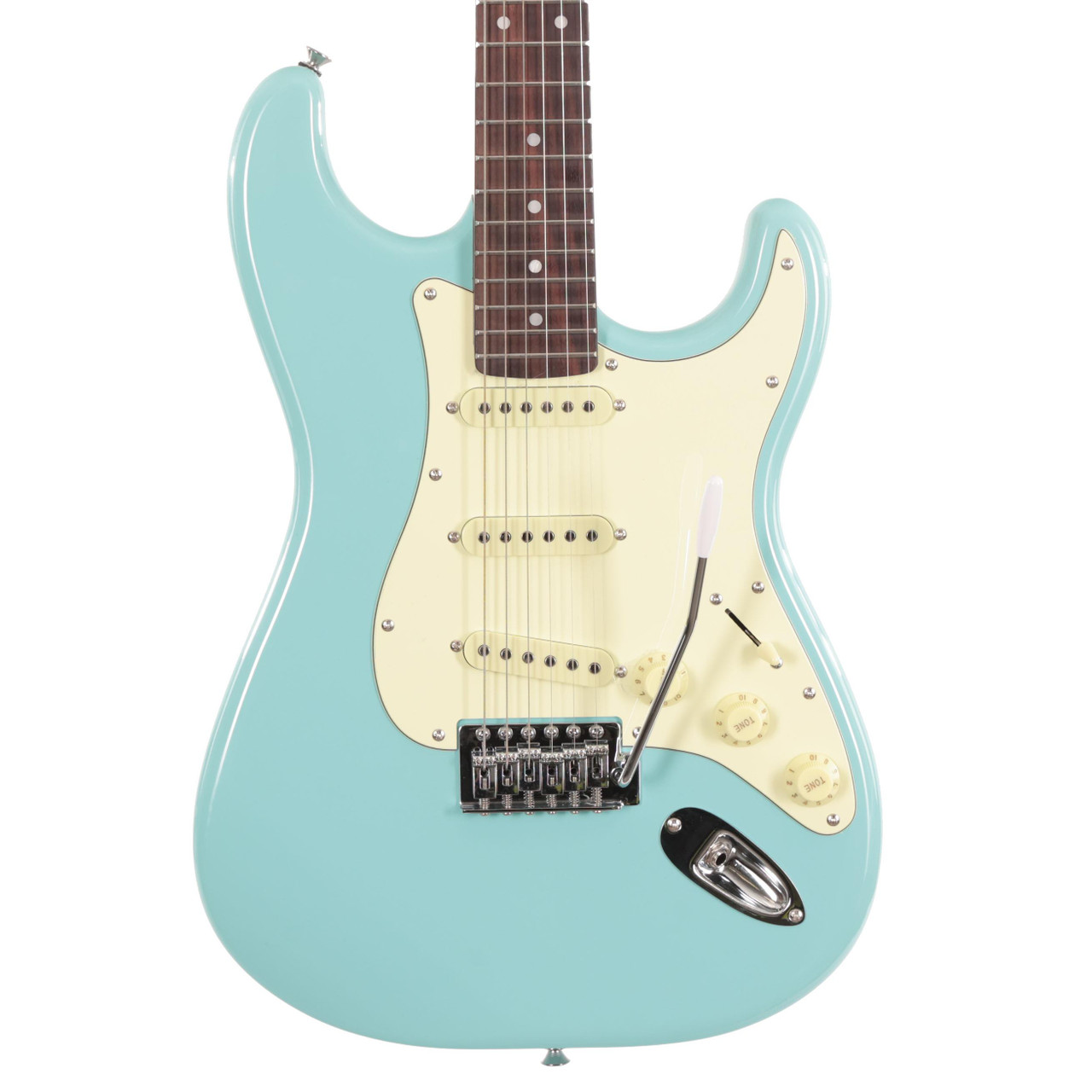 Eastcoast ST1 Electric Guitar In Daphne Blue With Rosewood Fretboard