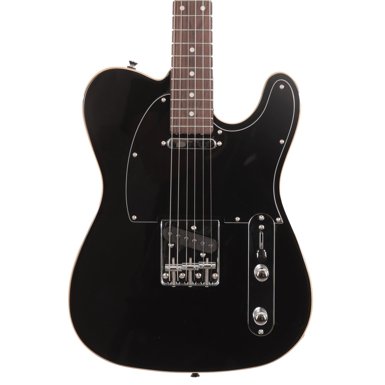 Eastcoast T62 Double-Bound T-Style Electric Guitar In Black