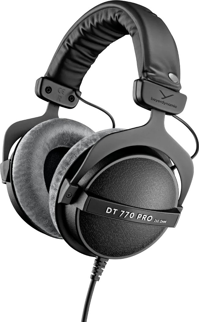 Beyerdynamic DT770 Pro Headphones - 80 Ohm - BLACK - Andertons