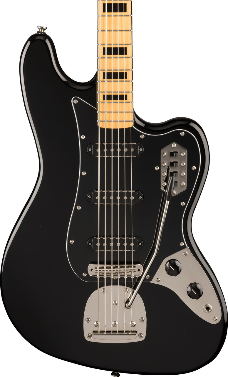 Squier Classic Vibe Bass Guitar VI Laurel Fingerboard Black