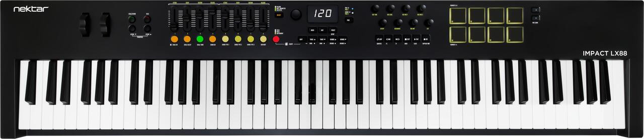 Nektar Impact LX88 Mk3 MIDI Keyboard & Controller Nektar Impact LX88 Mk3 MIDI Keyboard & Controller