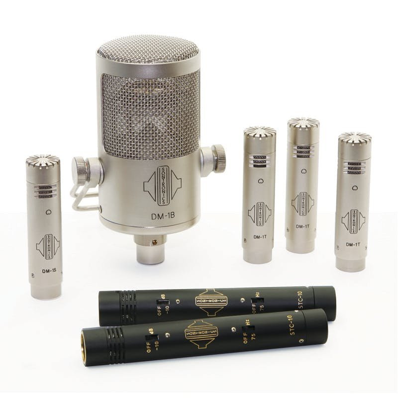 Sontronics Drumpack Plus Condenser Microphone Set for Drums Sontronics Drumpack Plus Condenser Microphone Set for Drums
