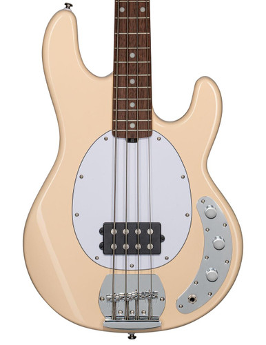 Sterling by Music Man Ray2 StingRay Bass Guitar in Sunrise Orange