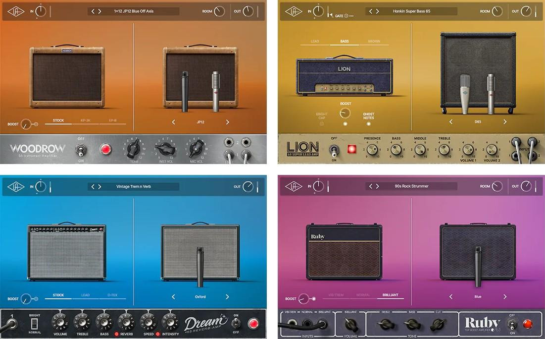 Universal Audio UAD Guitar Amp Bundle Mk2 Universal Audio UAD Guitar Amp Bundle Mk2