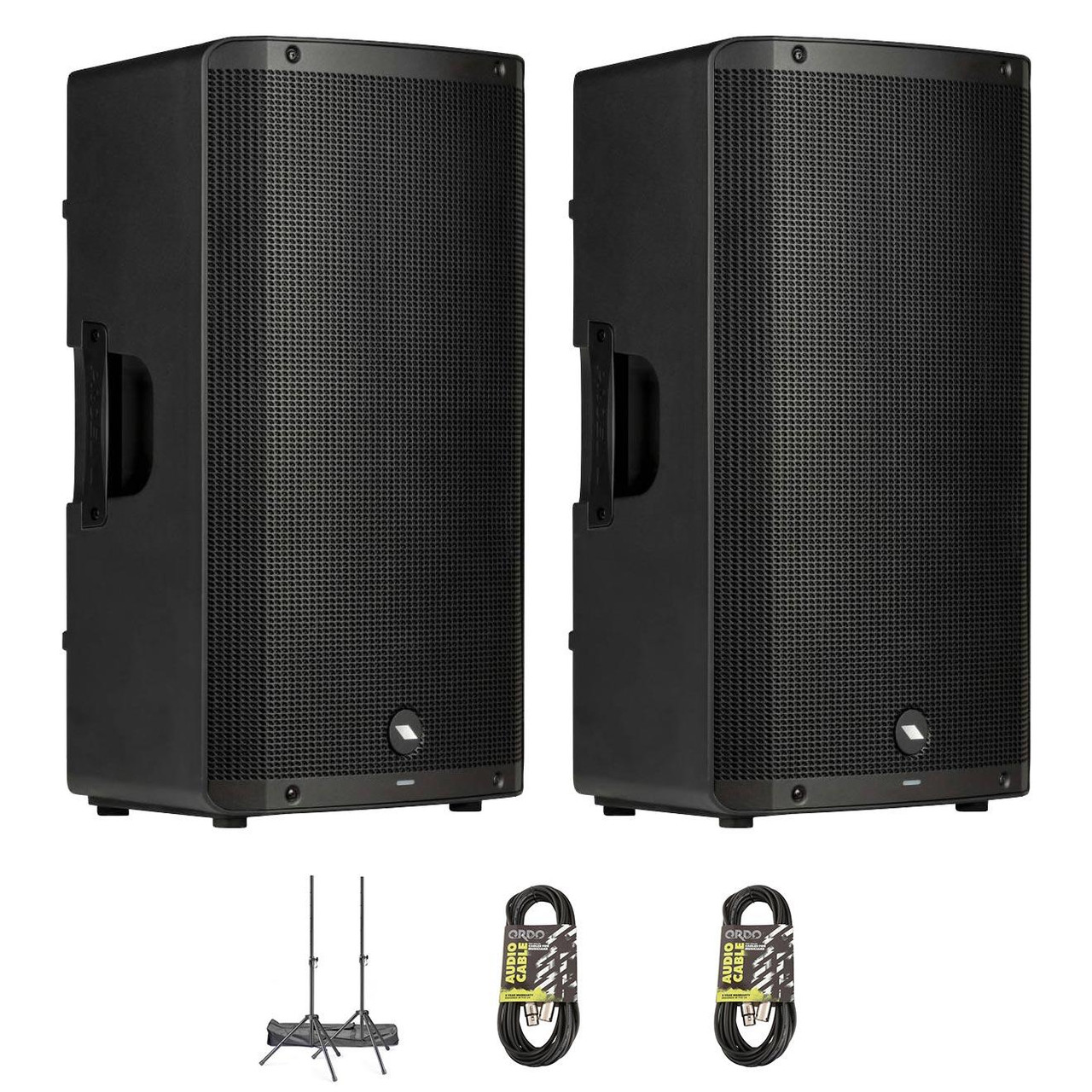 Proel DIVA 12A Active Speaker Bundle with Stands and Cables Proel DIVA 12A Active Speaker Bundle with Stands and Cables