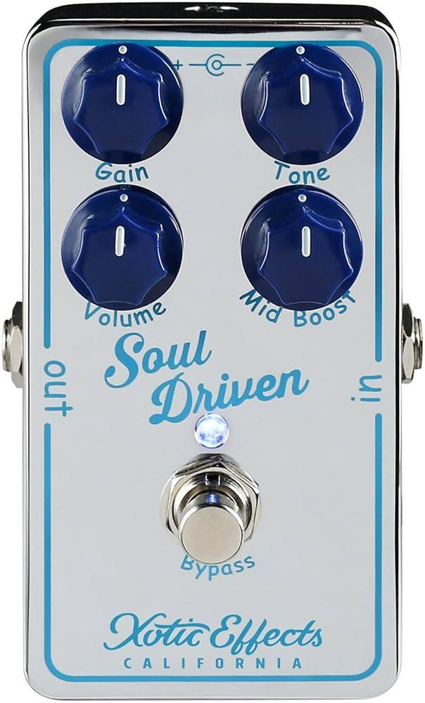 Xotic Soul Driven Boost Pedal Xotic Soul Driven Boost Pedal