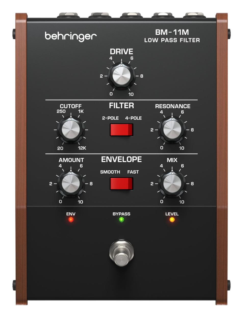 Behringer BM-11M Low Pass Filter Pedal Behringer BM-11M Low Pass Filter Pedal