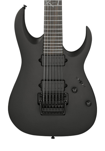 Ibanez RG7420EX-BKF 7-String Electric Guitar in Black Flat