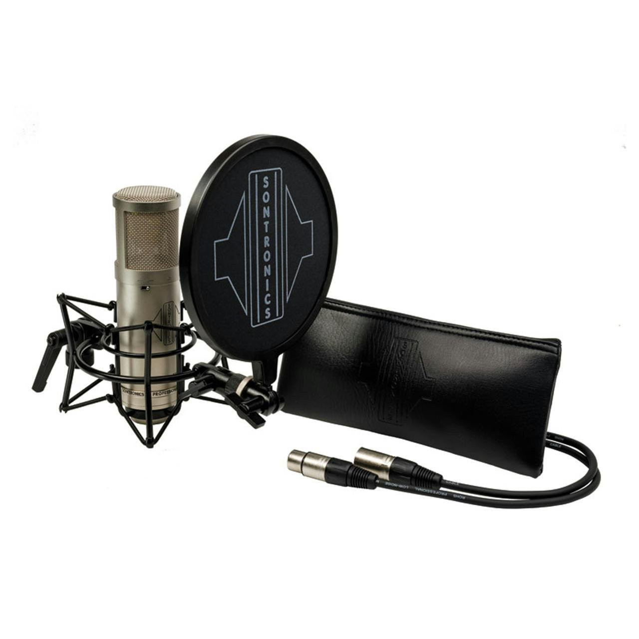 Sontronics STC-2 Pack with Large Diaphragm Microphone in Silver Sontronics STC-2 Pack with Large Diaphragm Microphone in Silver