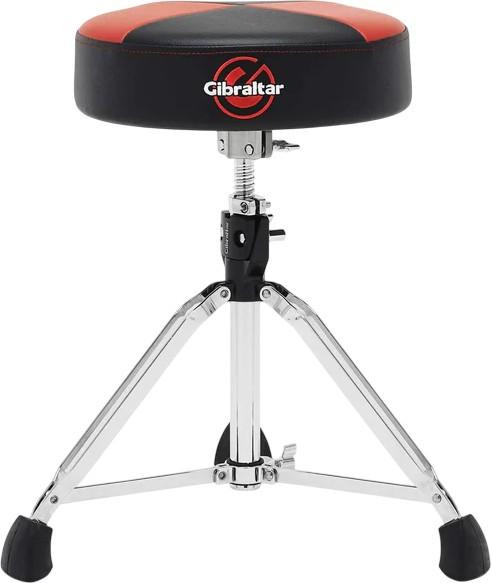 Gibraltar Round Top Stool Red