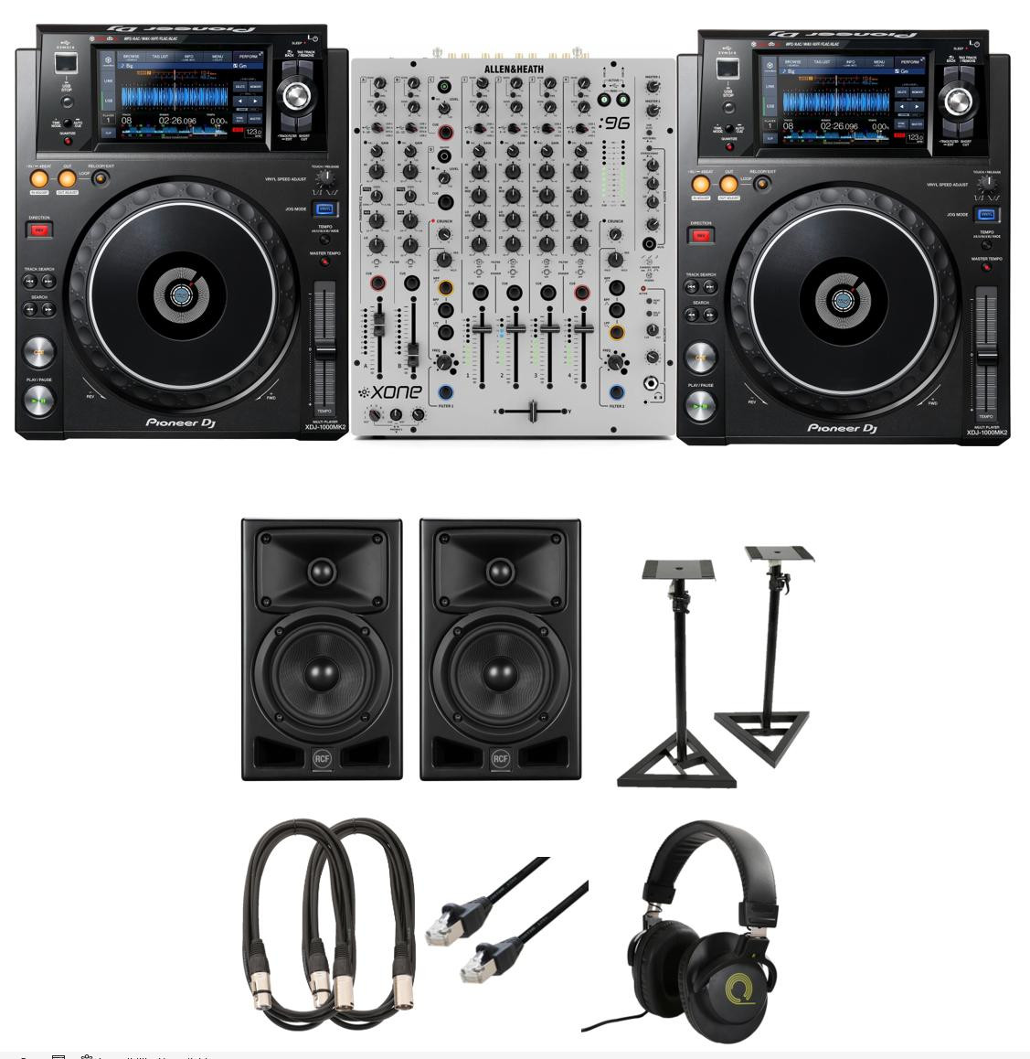DJ！ Pioneer XDJ-700 & Allen & Heath XONE92 Speaker Bundle - Andertons