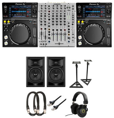 Pioneer XDJ-1000 DJ Deck & Allen & Heath XONE92 Speaker Bundle
