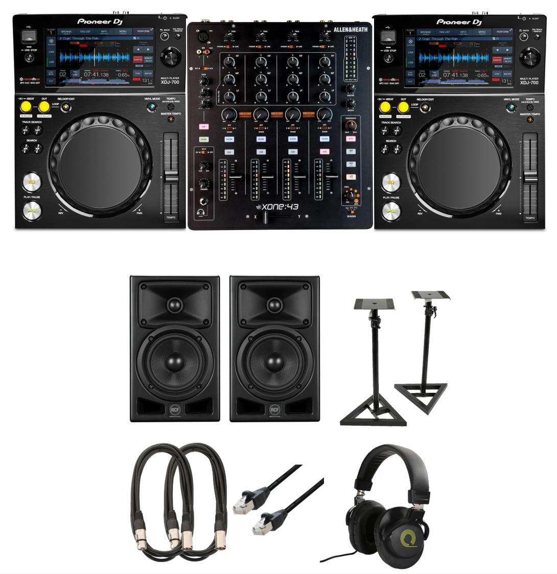 Pioneer XDJ-700 & Allen & Heath XONE92 Speaker Bundle - Andertons