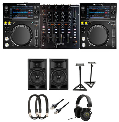 Pioneer XDJ-1000 DJ Deck & Allen & Heath XONE92 Speaker Bundle
