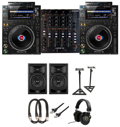 Pioneer XDJ-1000 DJ Deck & Allen & Heath XONE92 Speaker Bundle
