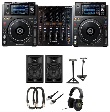 Pioneer CDJ-3000 DJ Deck & Allen & Heath XONE43 Speaker Bundle
