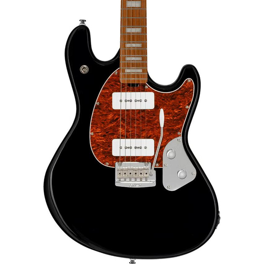 Sterling by Music Man StingRay Plus Electric Guitar in Black Sterling by Music Man StingRay Plus Electric Guitar in Black